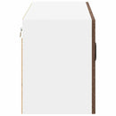 vidaXL Konyhaszekrény polcokkal Barna Tölgy 80 x 31 x 40 cm Faanyag