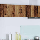 vidaXL Konyhaszekrény polcokkal Öreg fa 80 x 31 x 40 cm Faanyag