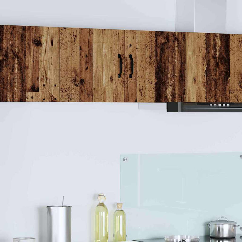 vidaXL Konyhaszekrény polcokkal Öreg fa 80 x 31 x 40 cm Faanyag