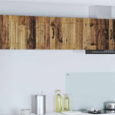 vidaXL Fali Szekrény LUCCA Antik Fa 80 x 31 x 40 cm Szerelt Fa