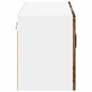 vidaXL Konyhaszekrény polcokkal Öreg fa 80 x 31 x 40 cm Faanyag