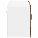 vidaXL Fali Szekrény LUCCA Antik Fa 80 x 31 x 40 cm Szerelt Fa