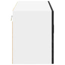 vidaXL Konyhaszekrény polcokkal Fekete tölgy 80 x 31 x 40 cm Faanyag