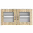 vidaXL Konyhaszekrény polcokkal Sonoma tölgy 80 x 31 x 40 cm Faanyag