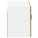 vidaXL Konyhaszekrény polcokkal Sonoma tölgy 80 x 31 x 40 cm Faanyag