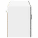 vidaXL Konyhaszekrény polcokkal Beton Szürke 80 x 31 x 40 cm Faanyag