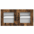 vidaXL Konyhaszekrény polcokkal Füstölt tölgy 80 x 31 x 40 cm Faanyag