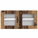 vidaXL Konyhaszekrény polcokkal Öreg fa 80 x 31 x 40 cm Faanyag