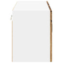 vidaXL Konyhaszekrény polcokkal Öreg fa 80 x 31 x 40 cm Faanyag