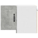vidaXL Konyhaszekrény polcokkal Beton Szürke 57 x 57 x 40 cm Faanyag