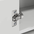 vidaXL Konyhaszekrény Magas Fényű Fehér 57 x 57 x 40 cm Faanyag