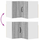 vidaXL Konyhaszekrény polcokkal Szürke Sonoma 57 x 57 x 40 cm Faanyag