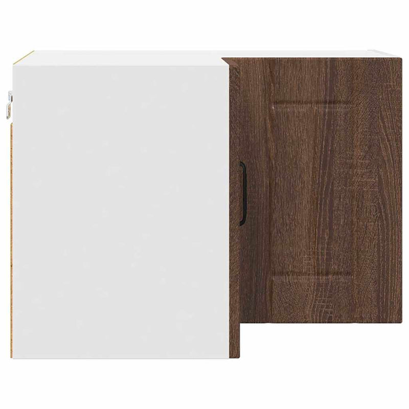 vidaXL Konyhaszekrény polcokkal Barna Tölgy 57 x 57 x 40 cm Faanyag