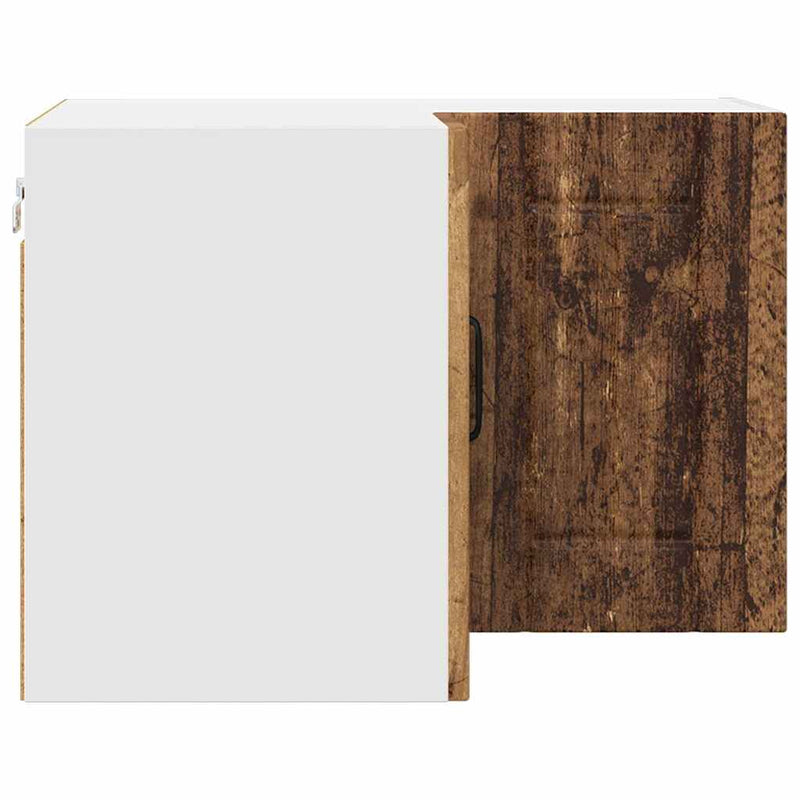 vidaXL Konyhaszekrény polcokkal Öreg fa 57 x 57 x 40 cm Faanyag