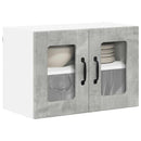 vidaXL Konyhaszekrény 2 pcs Beton Szürke 60 x 31 x 40 cm Faanyag