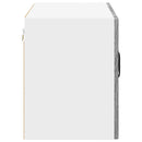 vidaXL Fali üveges szekrény LUCCA 2 pcs Szürke Sonoma 60 x 31 x 40 cm