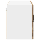 vidaXL Fali üveges szekrény LUCCA 2 pcs Kézműves Tölgy 60 x 31 x 40 cm