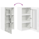 vidaXL Konyhaszekrény polcokkal Beton Szürke 40 x 31 x 80 cm Faanyag