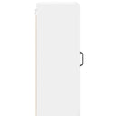 vidaXL Konyhaszekrény 2 pcs Magas Fényű Fehér 40 x 31 x 80 cm Faanyag