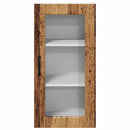 vidaXL Konyhaszekrény polcokkal 2 pcs Öreg fa 40 x 31 x 80 cm Faanyag