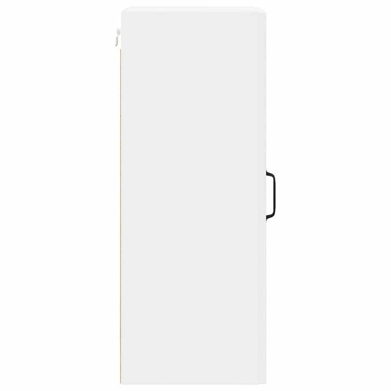 vidaXL Fali konyhaszekrény polcokkal Fehér 30 x 31 x 80 cm Faanyag
