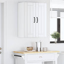 vidaXL Fali Szekrény LUCCA 2 pcs Fehér 30 x 31 x 80 cm Szerelt Fa