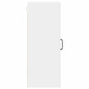 vidaXL Fali Szekrény LUCCA 2 pcs Fehér 30 x 31 x 80 cm Szerelt Fa
