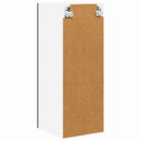 vidaXL Mosogatógép panel Lucca Fekete 30 x 31 x 80 cm Szerelt Fa