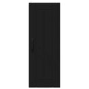 vidaXL Konyhaszekrény polcokkal Fekete 30 x 31 x 80 cm Faanyag