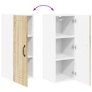 vidaXL Konyhaszekrény polcokkal Sonoma tölgy 30 x 31 x 80 cm Faanyag