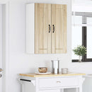 vidaXL Fali Szekrény LUCCA 2 pcs Sonoma Tölgy 30 x 31 x 80 cm