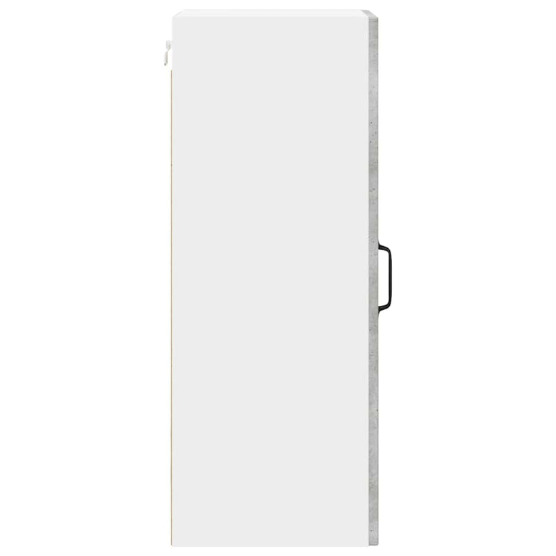 vidaXL Konyhaszekrény 2 pcs Beton Szürke 30 x 31 x 80 cm Faanyag