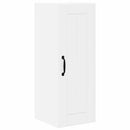 vidaXL Konyhaszekrény 2 pcs Magas Fényű Fehér 30 x 31 x 80 cm Faanyag