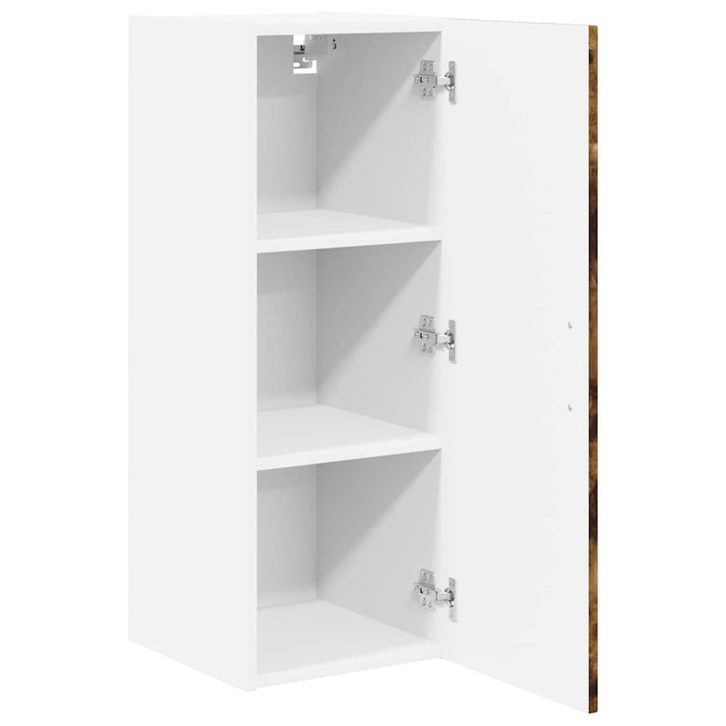 vidaXL Konyhaszekrény polcokkal Füstölt tölgy 30 x 31 x 80 cm Faanyag