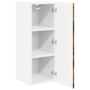 vidaXL Konyhaszekrény 2 pcs Füstölt tölgy 30 x 31 x 80 cm Faanyag