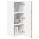 vidaXL Fali Szekrény LUCCA 2 pcs Füstös Tölgy 30 x 31 x 80 cm