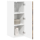 vidaXL Fali Szekrény LUCCA 2 pcs Füstös Tölgy 30 x 31 x 80 cm