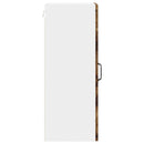 vidaXL Fali Szekrény LUCCA 2 pcs Füstös Tölgy 30 x 31 x 80 cm