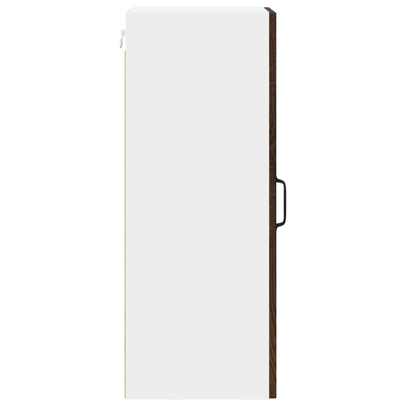 vidaXL Konyhaszekrény polcokkal Barna Tölgy 30 x 31 x 80 cm Faanyag