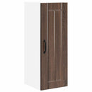 vidaXL Fali Szekrény LUCCA 2 pcs Barna Tölgy 30 x 31 x 80 cm