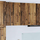 vidaXL Fali Szekrény LUCCA Antik Fa 30 x 31 x 80 cm Szerelt Fa