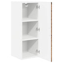 vidaXL Fali Szekrény LUCCA Antik Fa 30 x 31 x 80 cm Szerelt Fa
