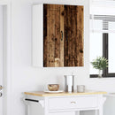 vidaXL Fali Szekrény LUCCA 2 pcs Antik Fa 30 x 31 x 80 cm Szerelt Fa