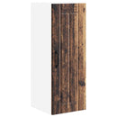 vidaXL Fali Szekrény LUCCA 2 pcs Antik Fa 30 x 31 x 80 cm Szerelt Fa