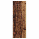 vidaXL Konyhaszekrény polcokkal 2 pcs Öreg fa 30 x 31 x 80 cm Faanyag