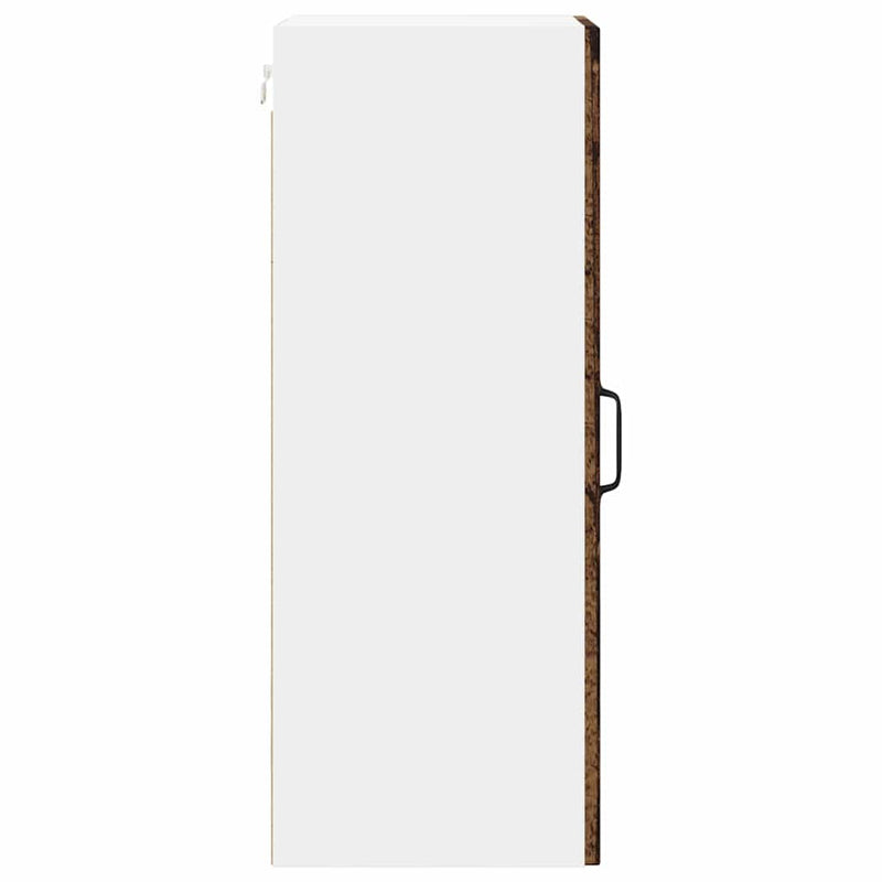 vidaXL Konyhaszekrény polcokkal 2 pcs Öreg fa 30 x 31 x 80 cm Faanyag