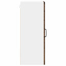 vidaXL Fali Szekrény LUCCA 2 pcs Antik Fa 30 x 31 x 80 cm Szerelt Fa