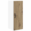 vidaXL Fali Szekrény LUCCA 2 pcs Kézműves Tölgy 30 x 31 x 80 cm
