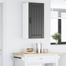 vidaXL Fali Szekrény LUCCA Fekete 40 x 31 x 80 cm Szerelt Fa