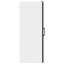 vidaXL Konyhaszekrény polcokkal Fekete 40 x 31 x 80 cm Faanyag